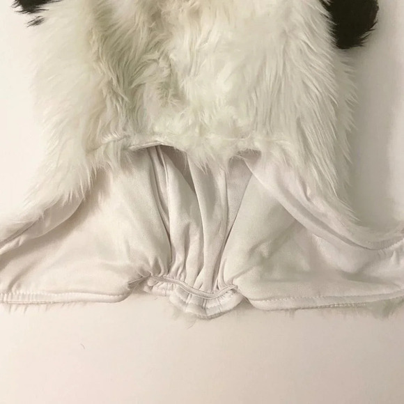 Panda Hood Adults Costume Halloween Mask Headwear Hook  and Loop Closure Cosplay - Picture 4 of 9